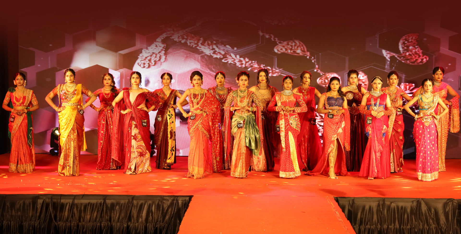 Students showcasing their creative fashion designs at GITD fashion show and exhibition